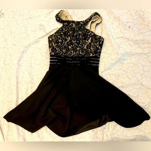 cute mini halter cut dress- size 5